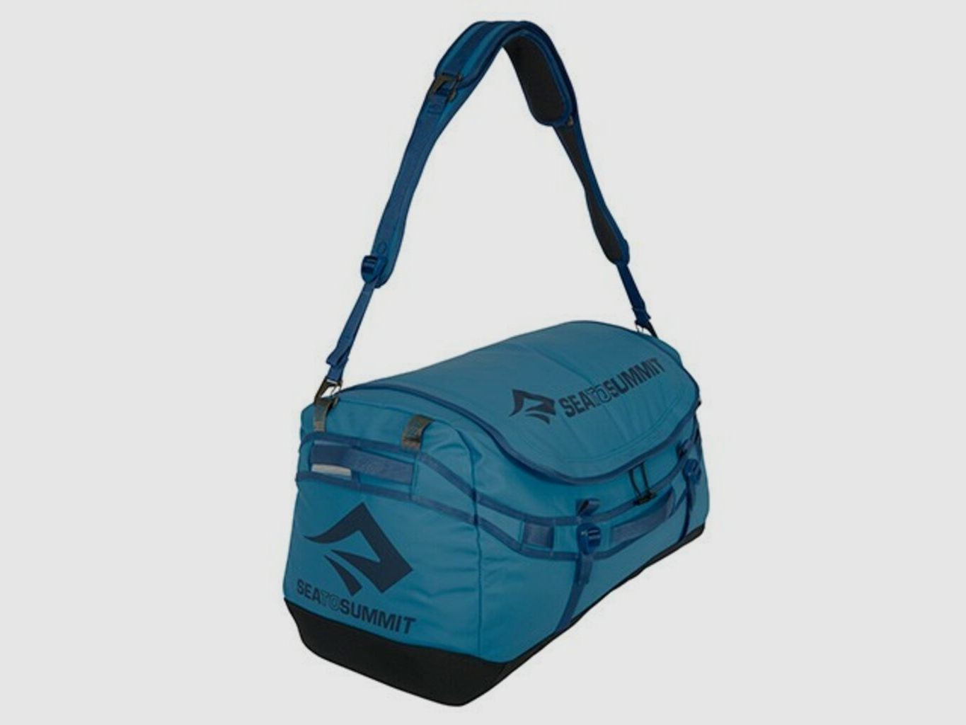 Sea to Summit Bolsa de viaje Duffle Bag Azul marino 90 litros, imagen 4 de 5