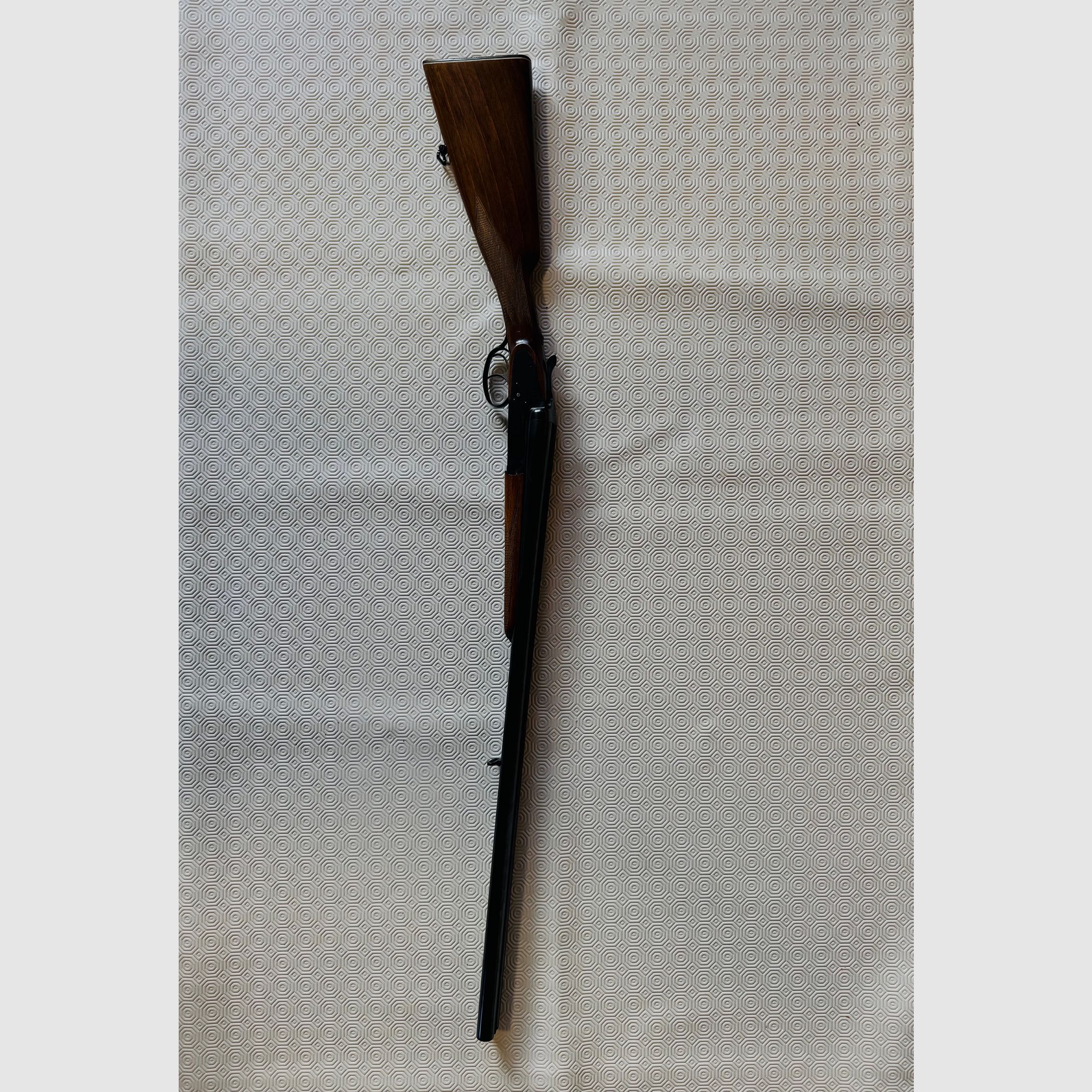 Podwójna strzelba Brünner – kaliber 12/70 – lekko używana (z śladami użytkowania)