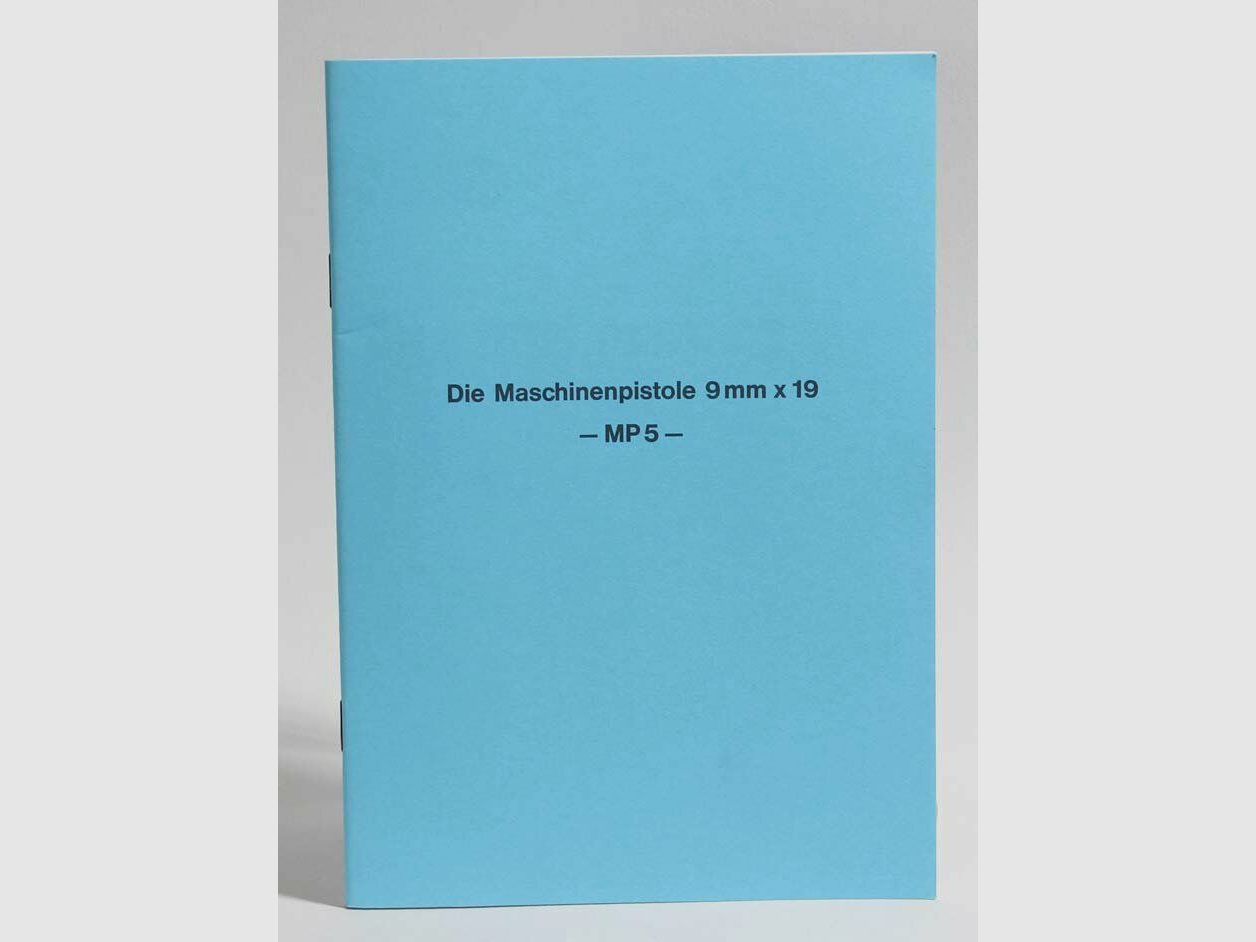 Waffenzubehör Handbuch HK MP 5 Nachdruck Dienstvorschrift