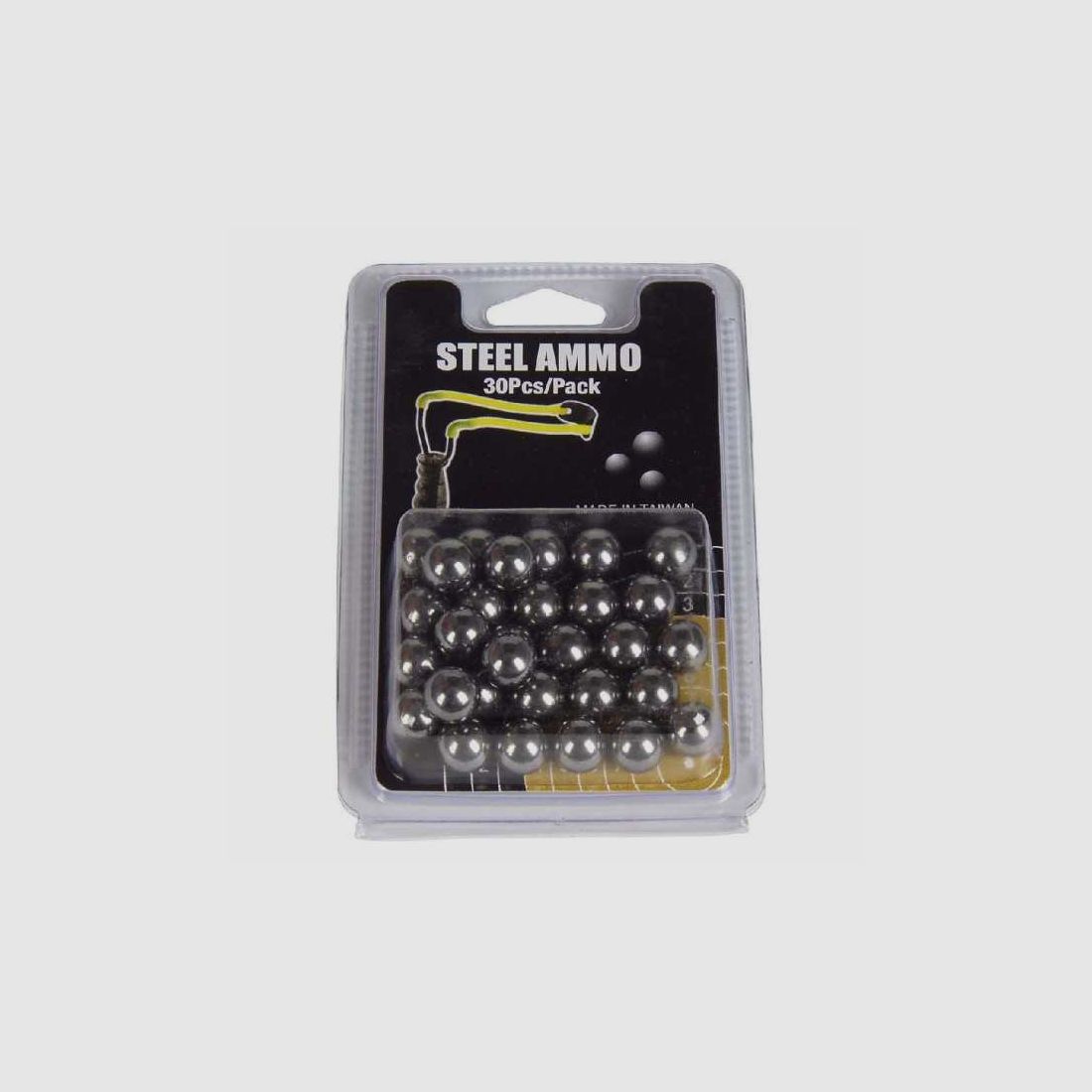 Haller Steel Ammo Stahlkugeln für Schleuder (30 Stück)