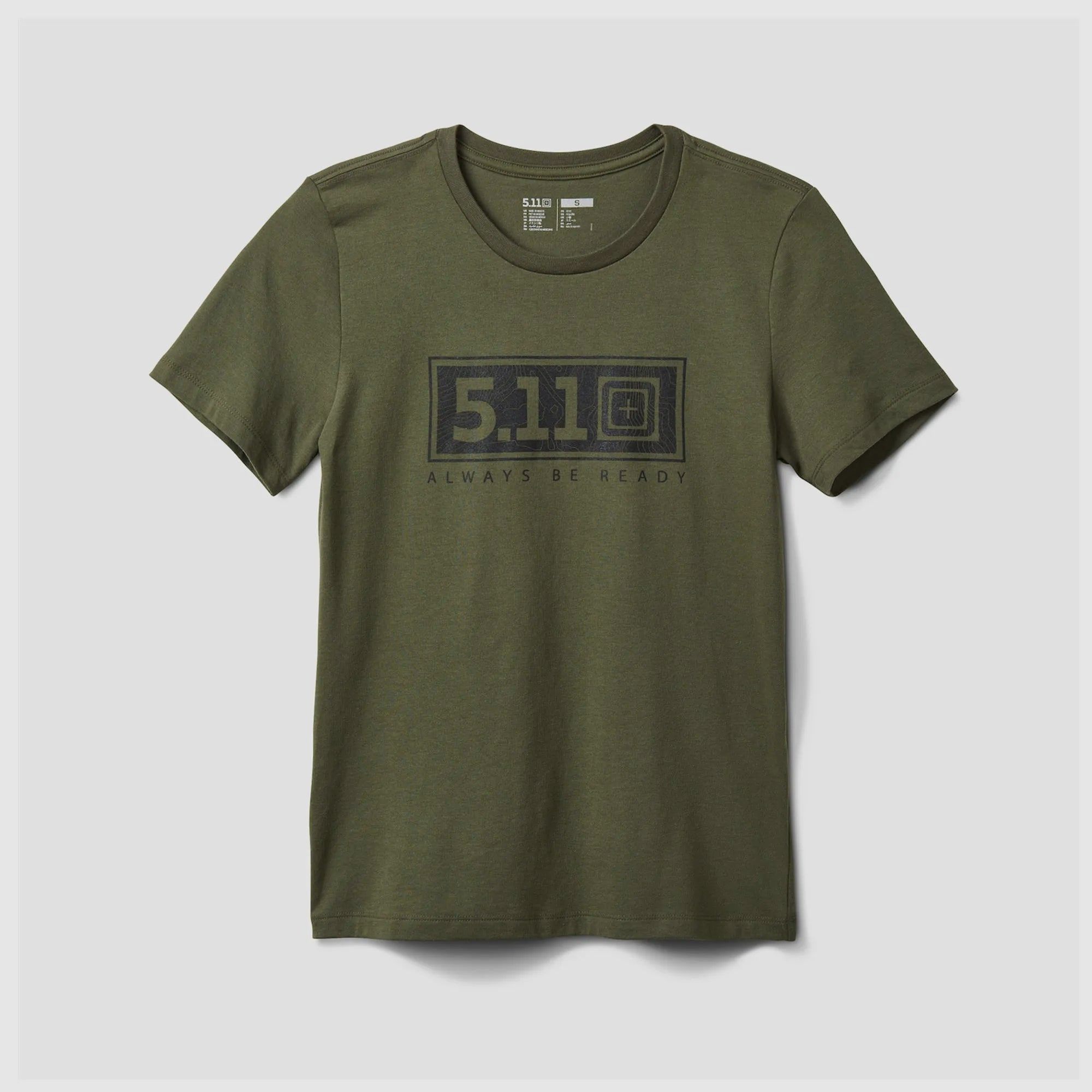T-Shirt WM 5.11 Logo Rectangle Frauen