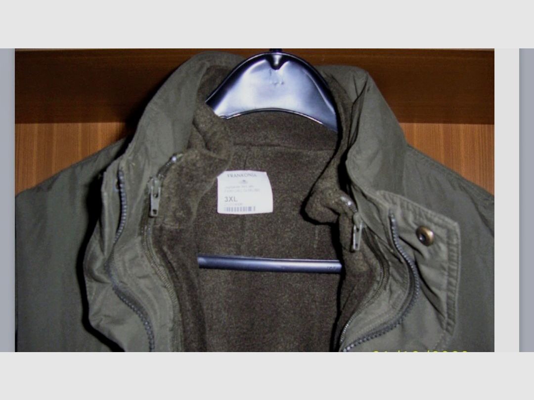 Parforce all-season hunting jacket, men's, size XXXL, new