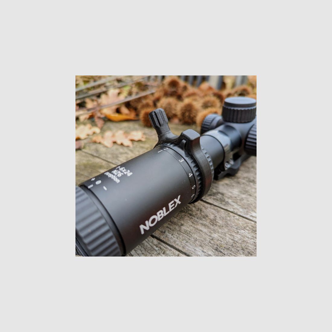 Per Noblex NZ6: Leva di regolazione rapida per impostazione della magnificazione