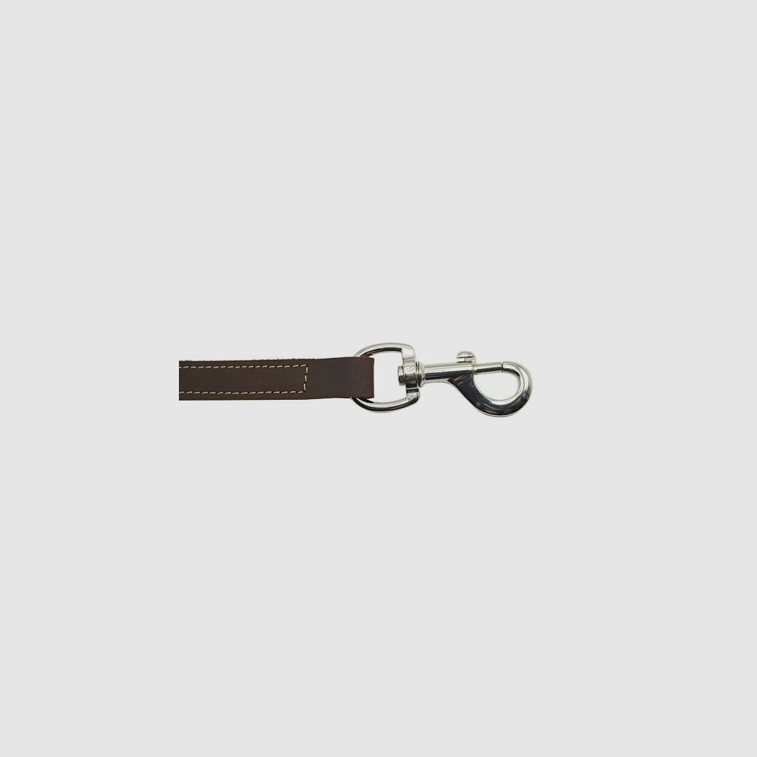 Lederleine Natur 1,20m x 8mm Braun Januel, Bild 3 von 4