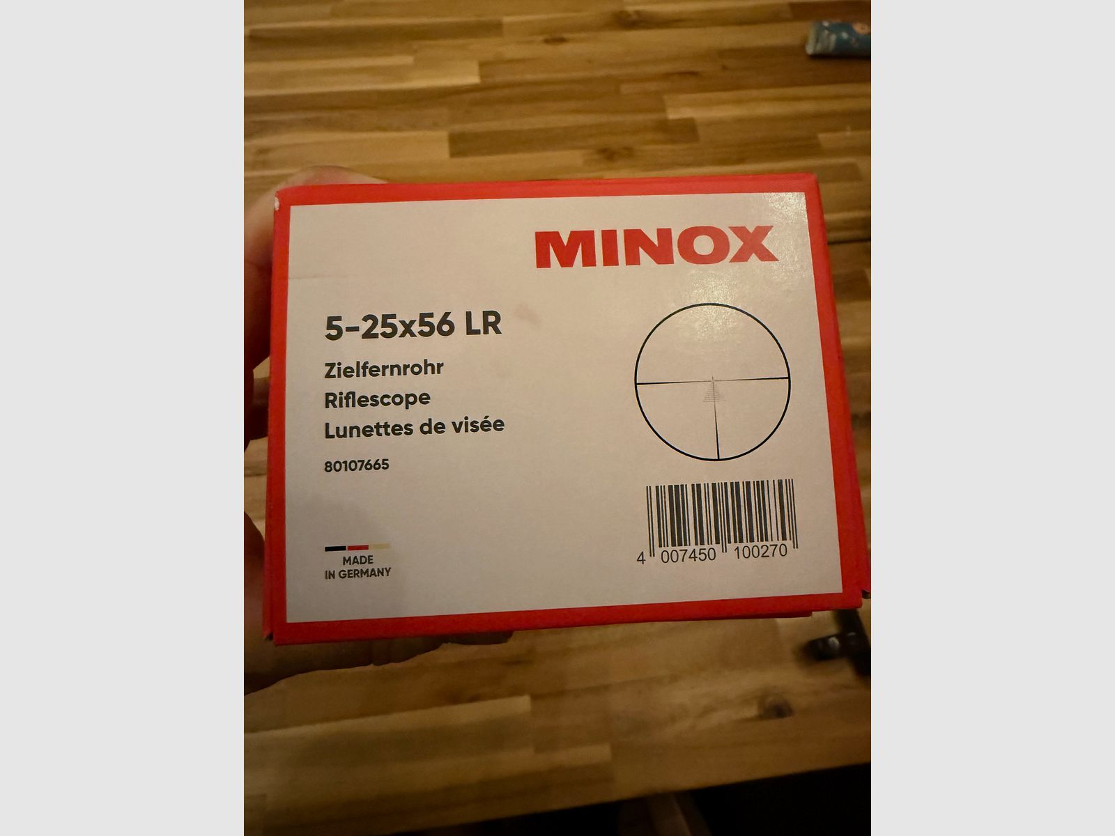 Minox 5-25x56 LR Longue portée