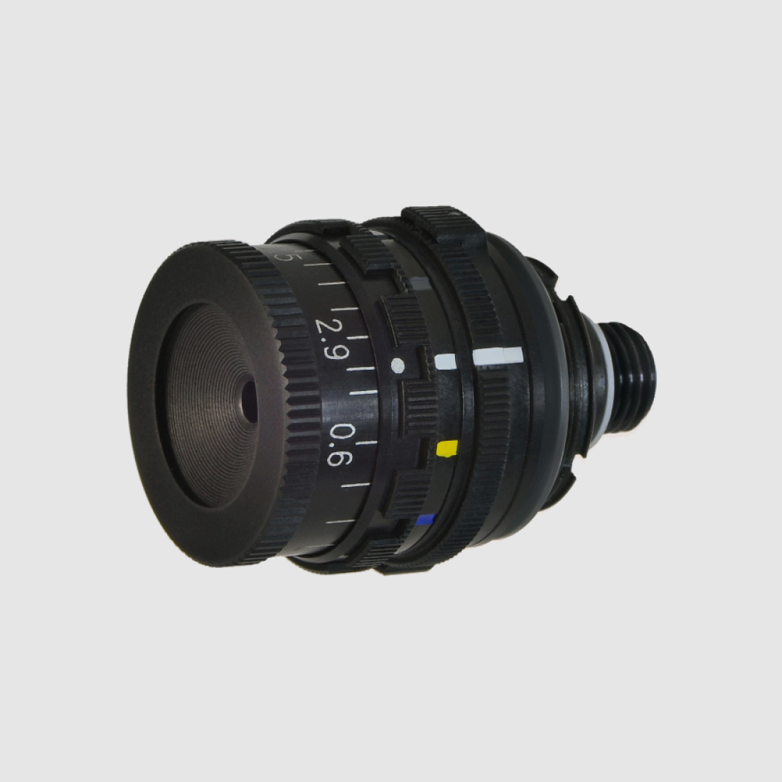 Irisblende mit Farbfilter und Pol Sight 3,0 Combi, mit orange