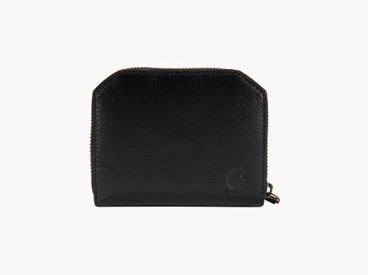 Portafoglio Ibrido in Pelle Carhartt Donna Nero