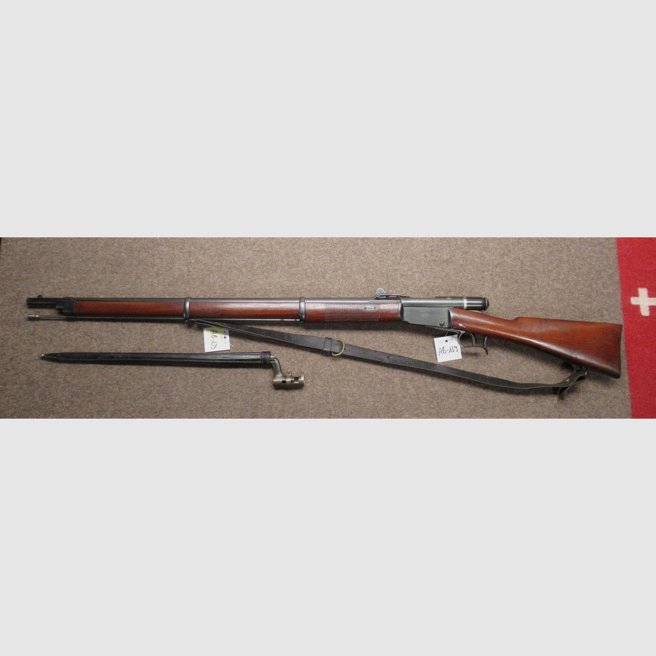 AB-139 carabine VETTERLI mod. 1871 cal. 10.4mm, image 2 sur 5