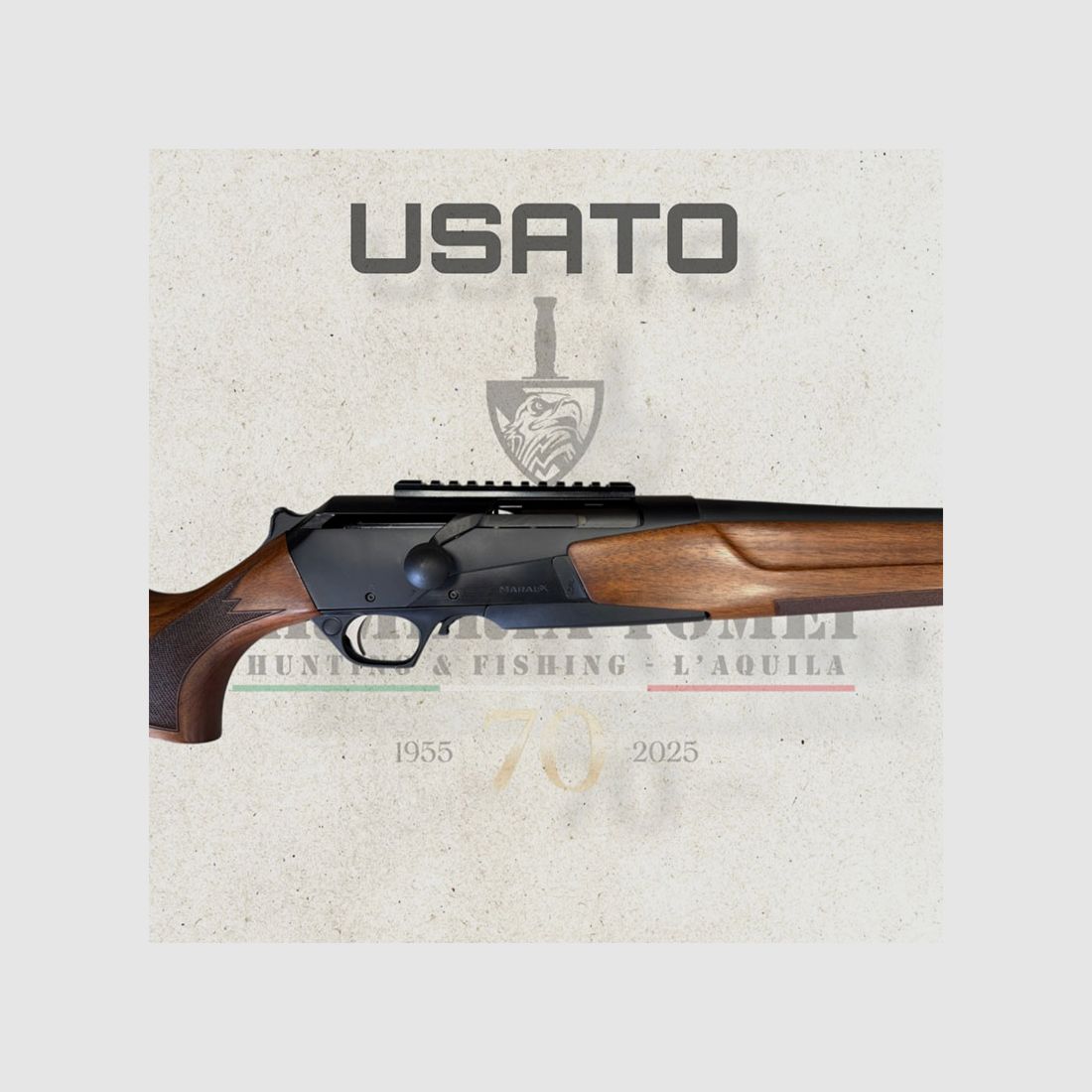 USED – RIFLE – BROWNING MOD. MARAL 4X cal. 308 Win., image 2 of 5