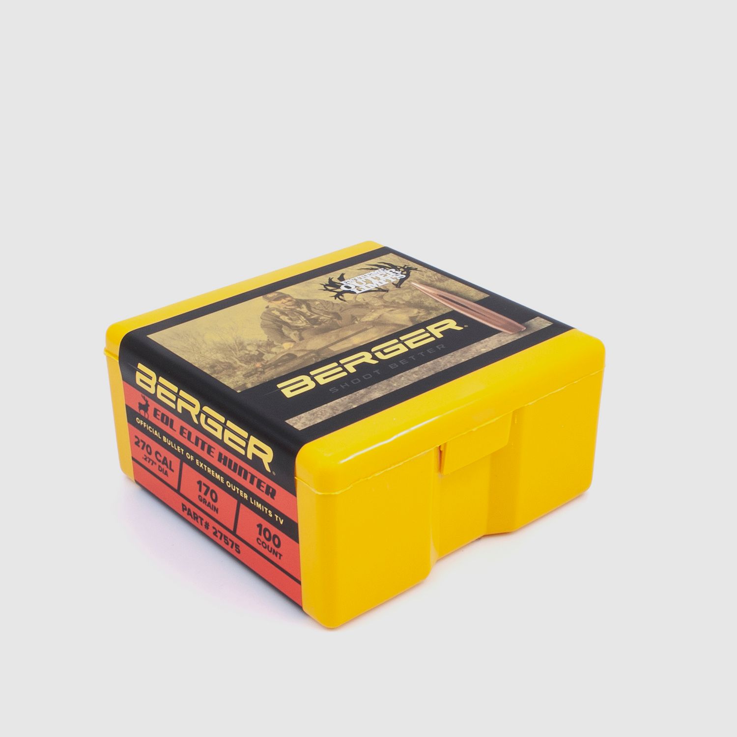 Balle Berger .270 EOL Elite Hunter 170GR 100 Pièces