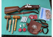 stock cannon hand cannon cannon device Döllerer caliber 25 mm with accessories proofed until 2031