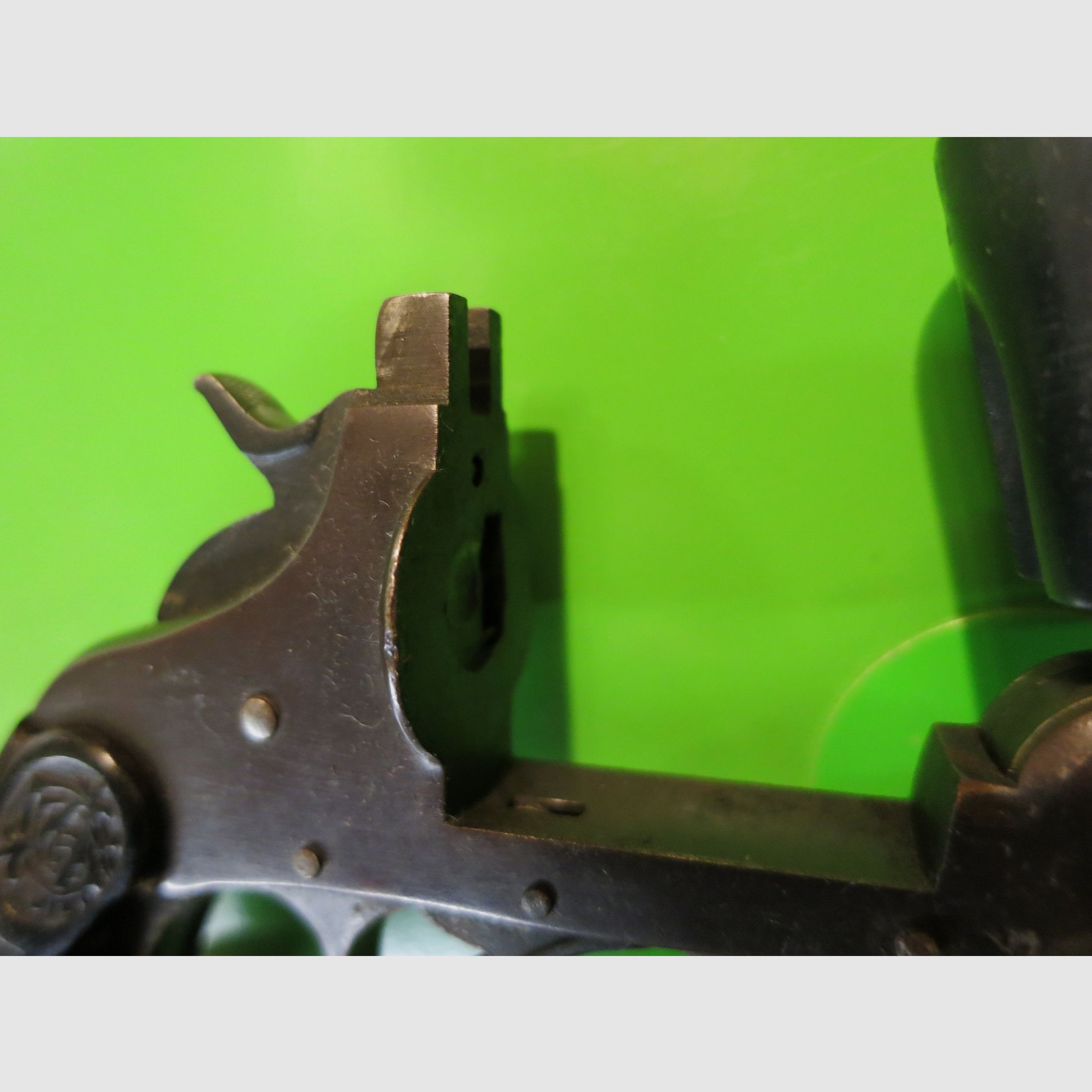 Garate Anitua & Co. (Marca) Kipplauf-Revolver, Kopie Smith & Wesson Frontier, super selten     #96-, Bild 12 von 13