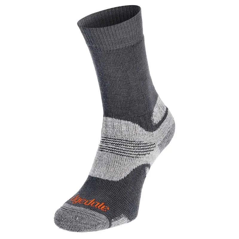 Skarpety Bridgedale Hike Mid Merino - gunmetal