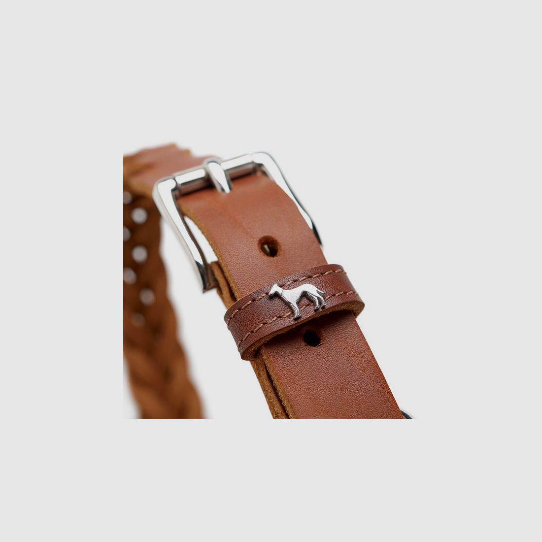 Hunter Halsband Solid Education Special in Cognac, Bild 3 von 6
