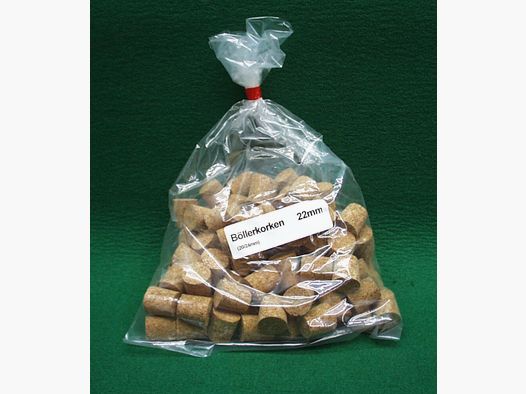 Böllerkorken Presskork 22mm