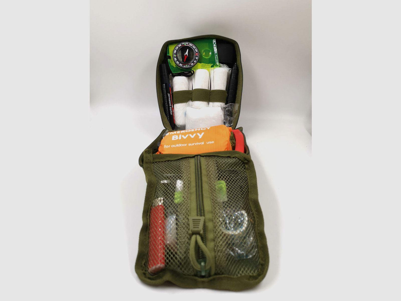 IFAK First Aid Kit Hochwertiges Outdoor Set Erste Hilfe Tasche Notfall-Trauma-Kit Verband Molle