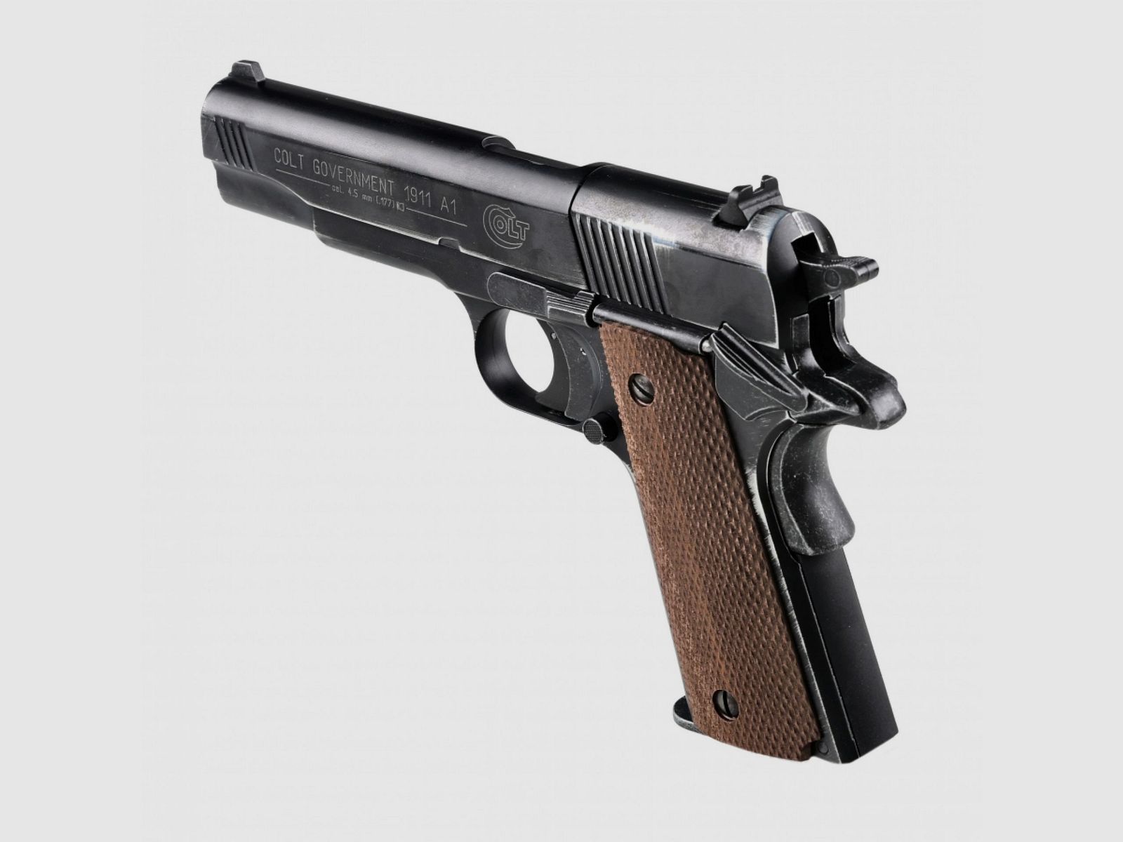 Luftpistole Colt Government 1911 A1 4,5 mm Diabolo, Antik-Finish, Bild 11 von 11