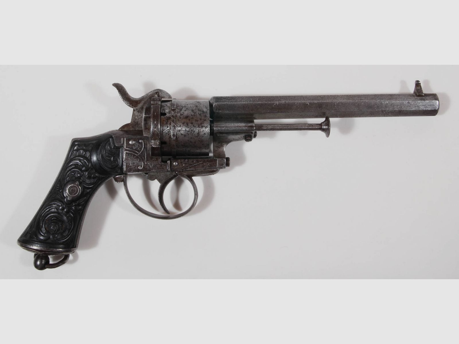 Lefaucheux revolver, Belgio intorno al 1870 Articolo 12663, immagine 1 di 5