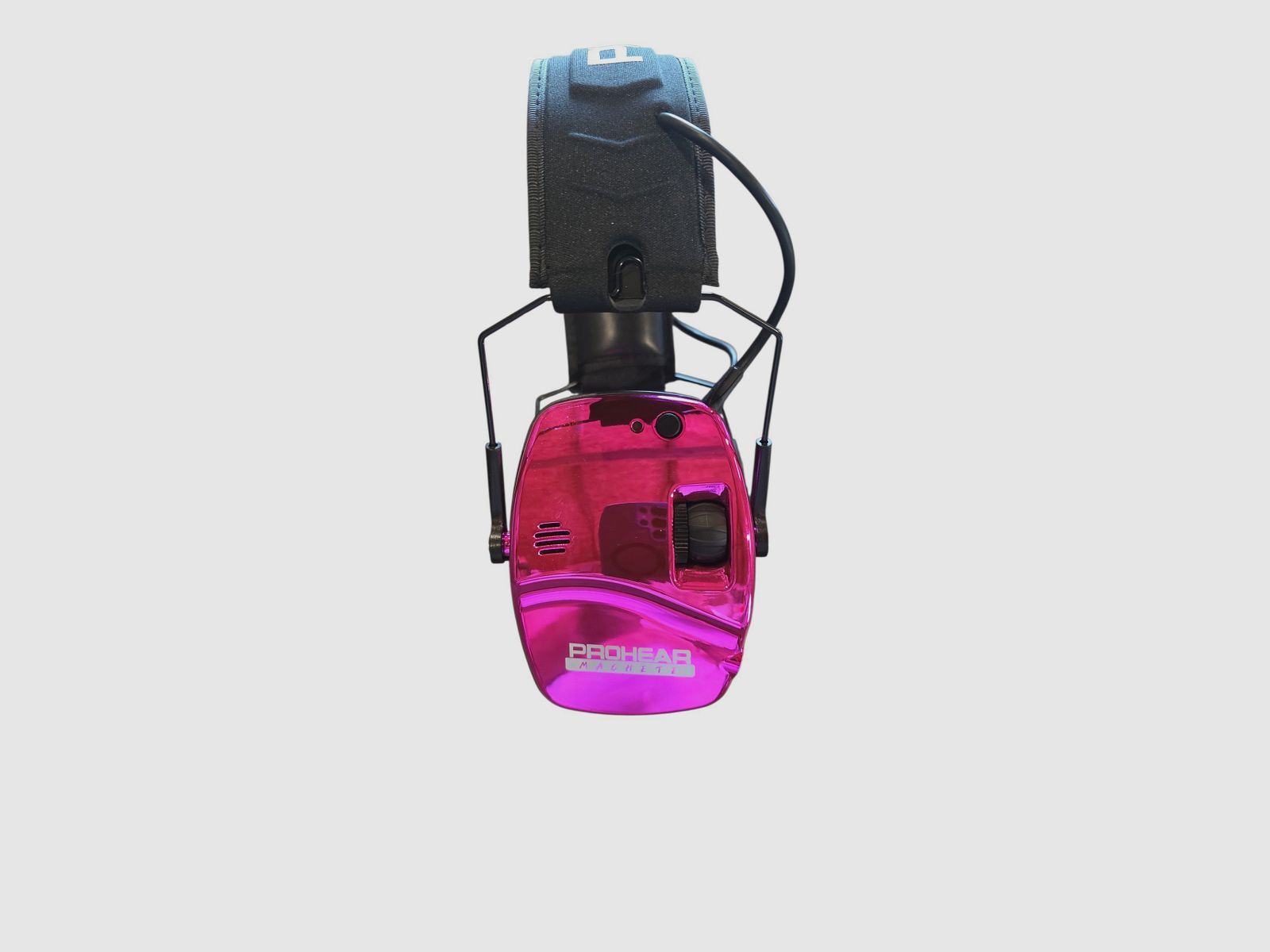 Cuffie antirumore ProHear 27 dB, alta qualità, cuscinetti in gel, rosa lucido, Bluetooth, immagine 2 di 2