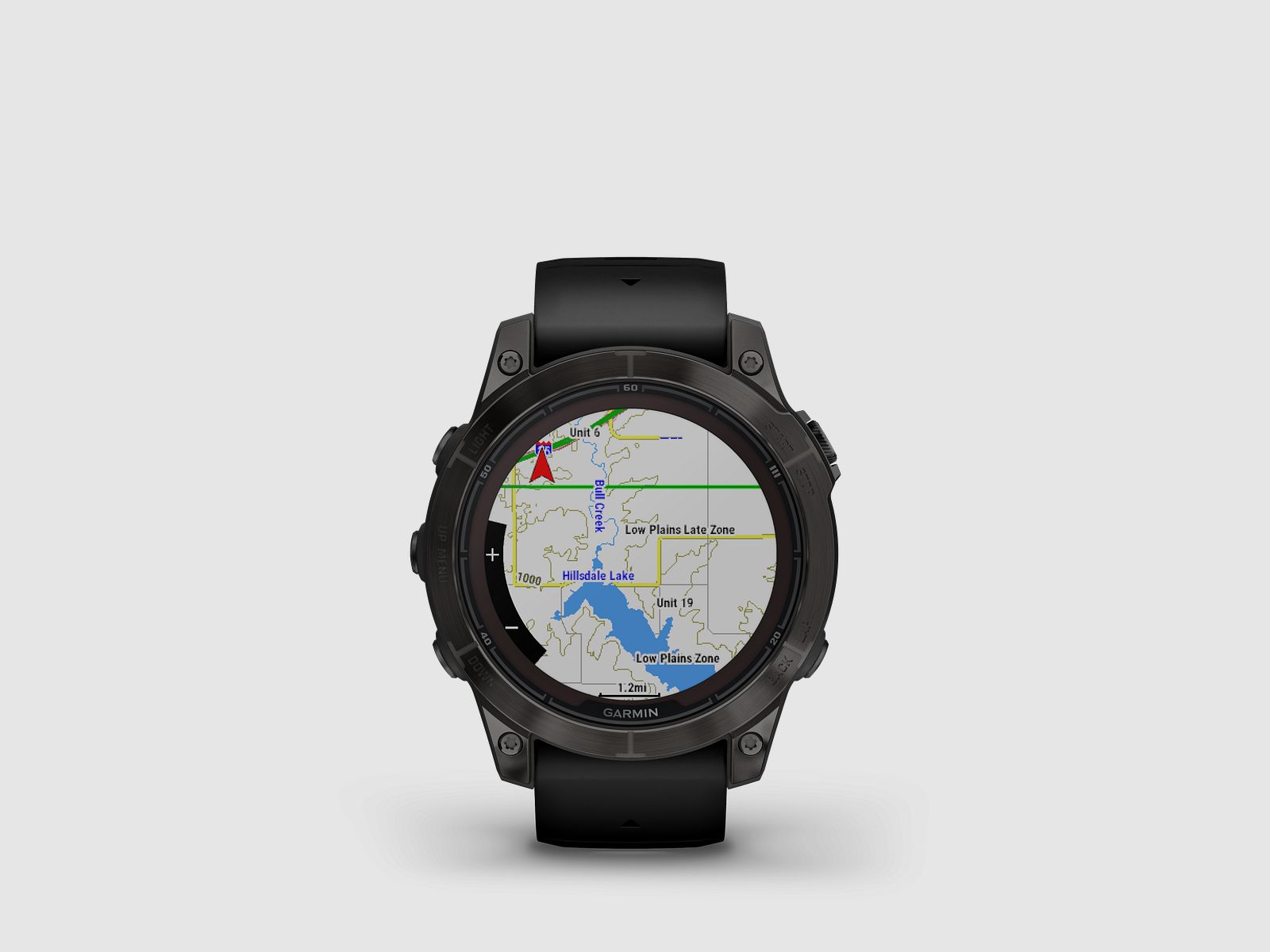 Garmin fēnix® 7 Pro – Sapphire Solar Edition, Negro/Gris Carbón Titanio DLC con correa de silicona QuickFit® de 22 mm