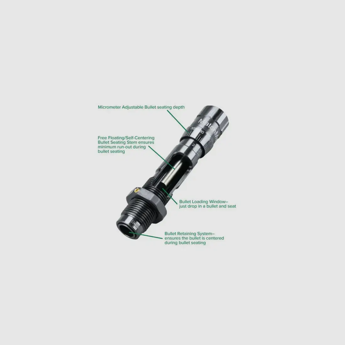 Matrizensatz RCBS MATCHMASTER .260 REM, Bild 3 von 3
