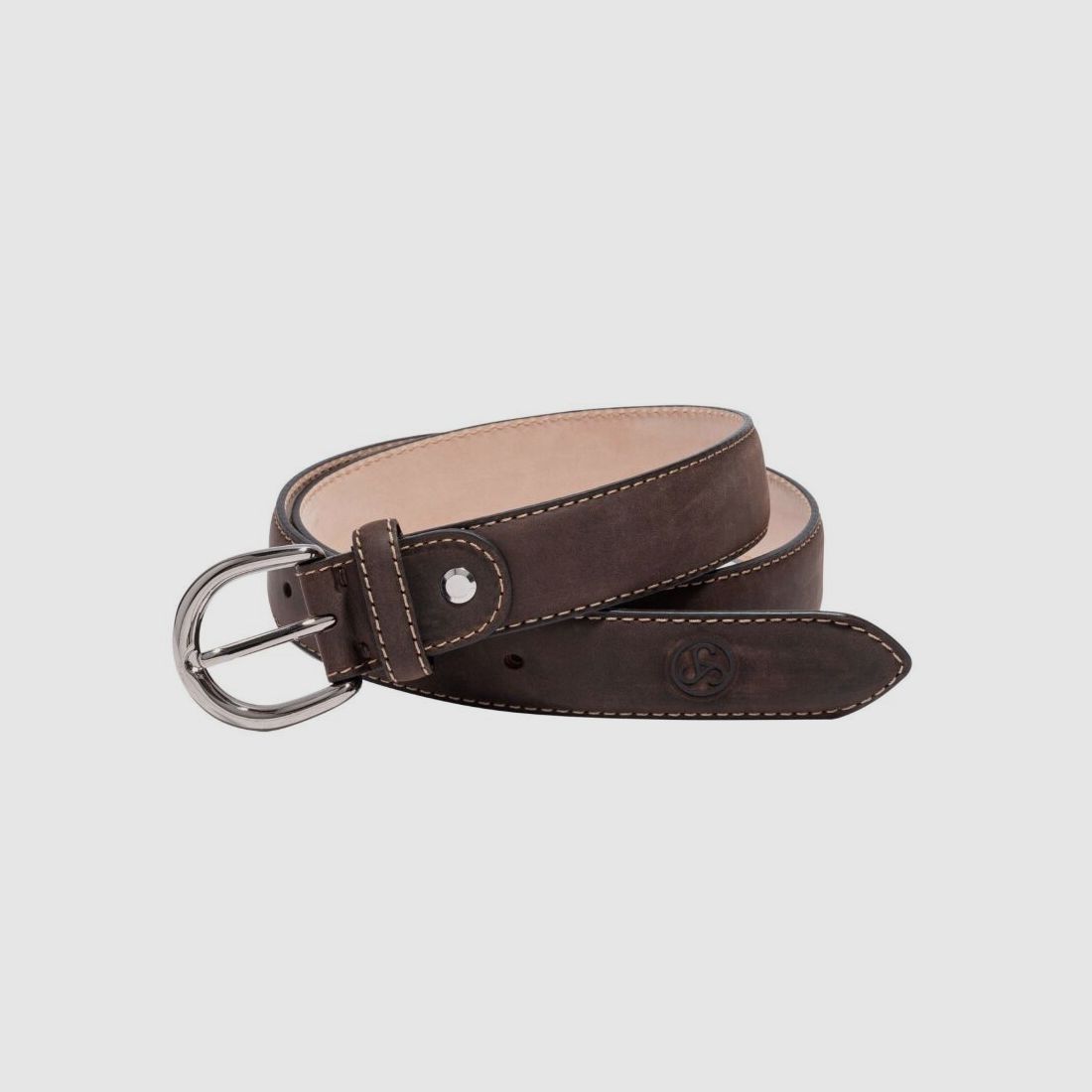 Sauer Damen Ledergürtel Braun