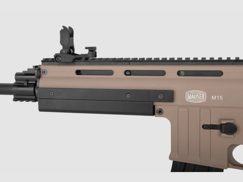 Mauser M15 Sport US Tan .22lr HV Semi-automatisch Geweer