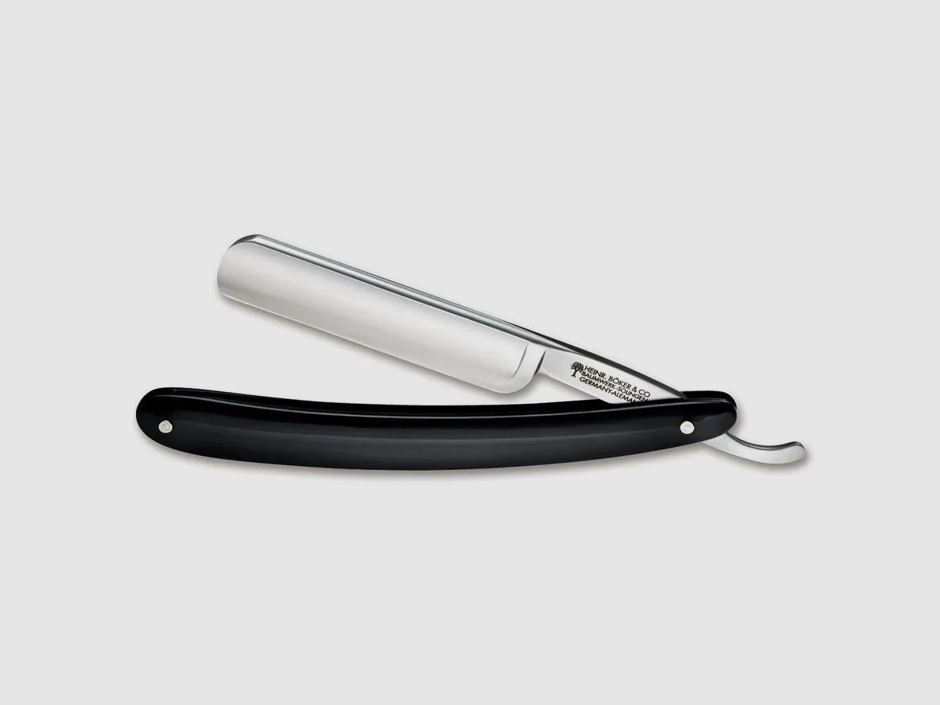 Böker Böker Rasiermesser Classic Stainless Rundkopf schwarz