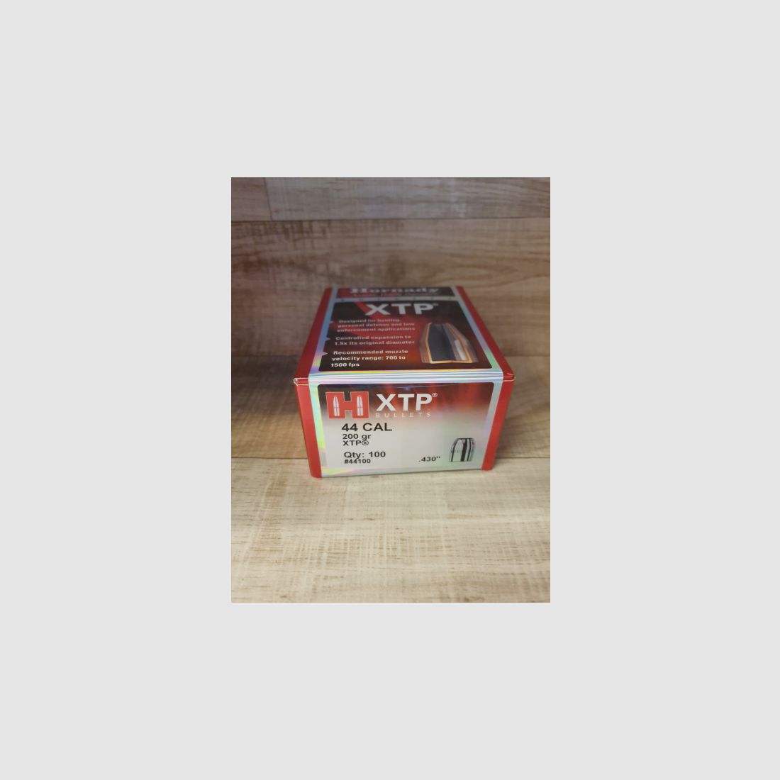 100 Geschosse Hornady .430 200 gr XTP / HP