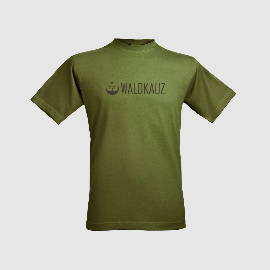 Herren T-Shirt, "Logo" moosgrün