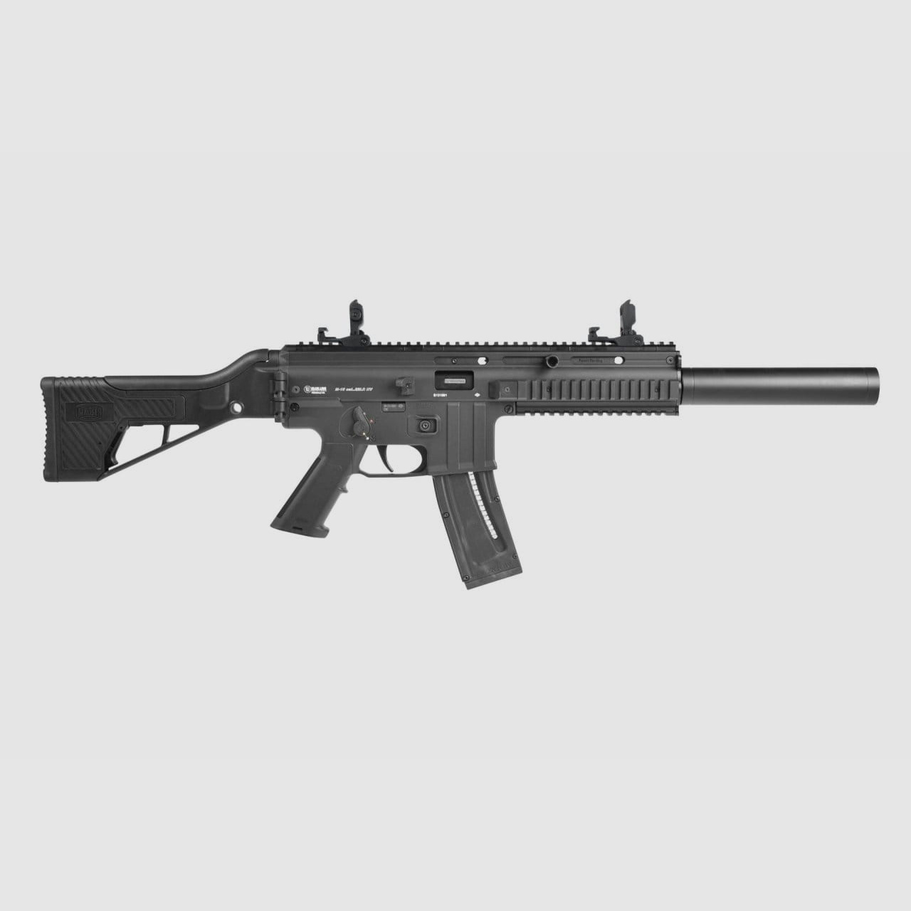Mauser M15 Nero SD .22lr HV Fucile Semiautomatico