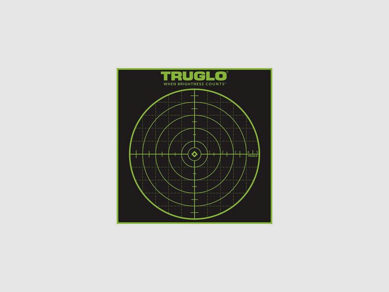 TRUGLO Zielscheiben 100YRD 12er Pack