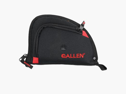 ALLEN - Pistolentasche 17,7 cm schwarz/rot Waffentasche