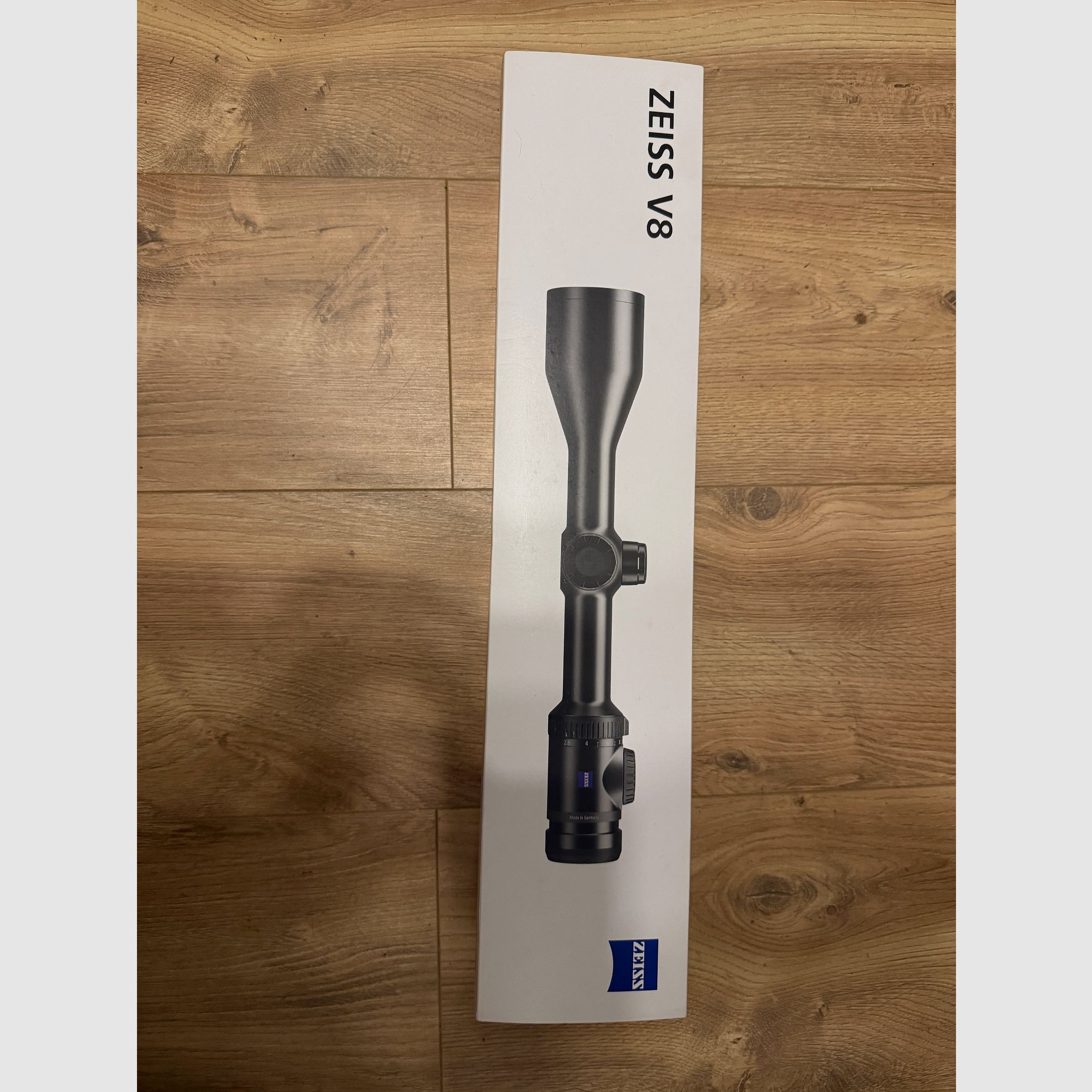 Zielfernrohr Zeiss V8 1,8-14x50 Schiene ASV Flip Cover neuwertig