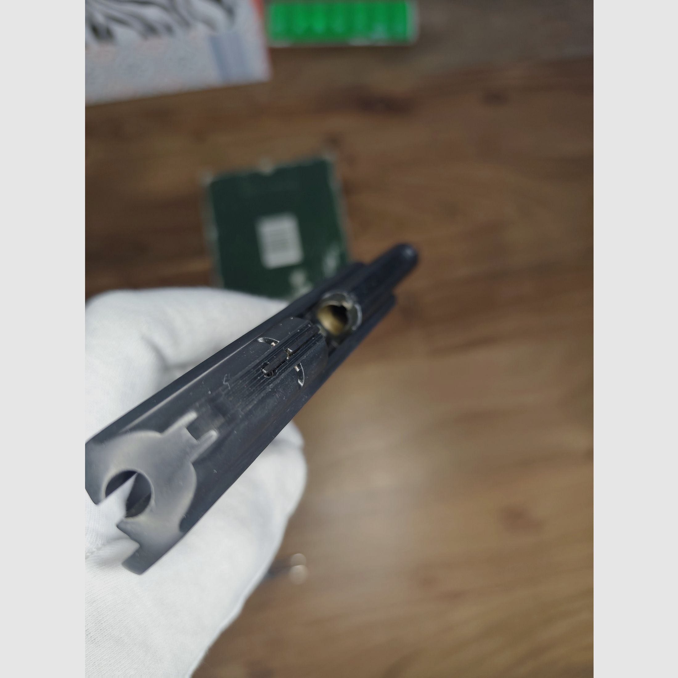 UMAREX Perfecta FBI 8000 Ungeschossen Neu! Original Schachtel und Zubehör Kaliber 8mm