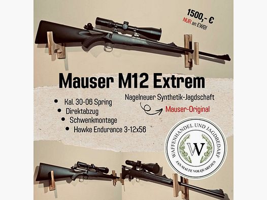 Mauser M12 Extrem 30-06Spring.