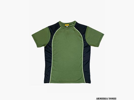 T-SHIRT – RS HUNTING – TECNICA SCHWARZ/FLUO GRÜN
