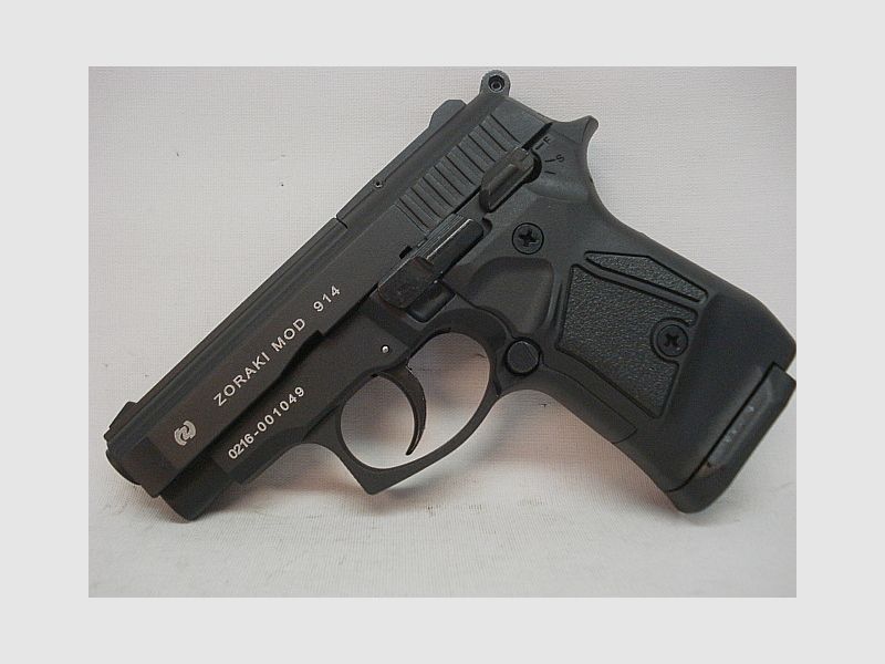 Zoraki 914 Kal.9mm P.A.K.Black - Kunststoff Griffschalen black
