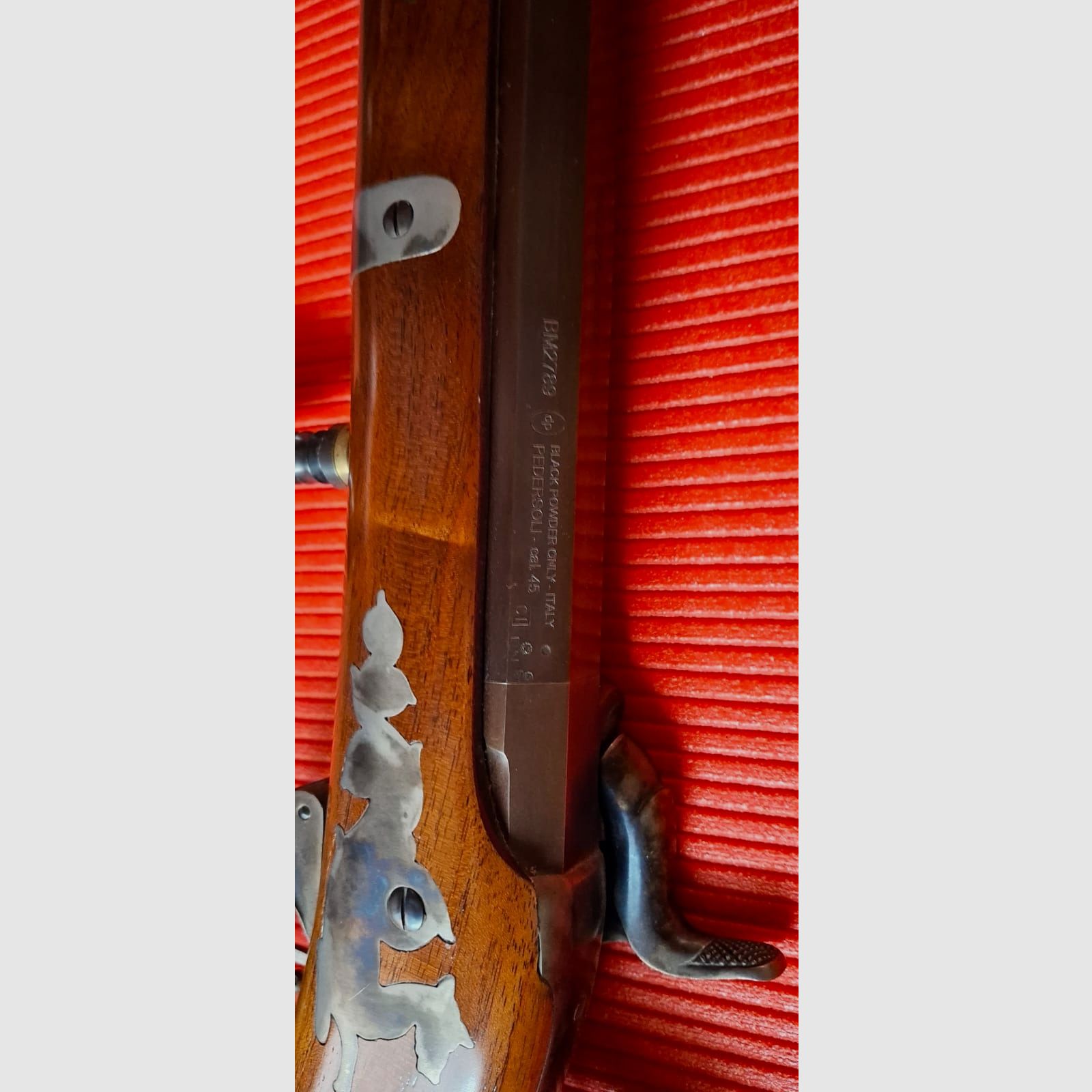 Pedersoli Waadtländer Cal.45 Vorderlader neuwertig ungeschossen