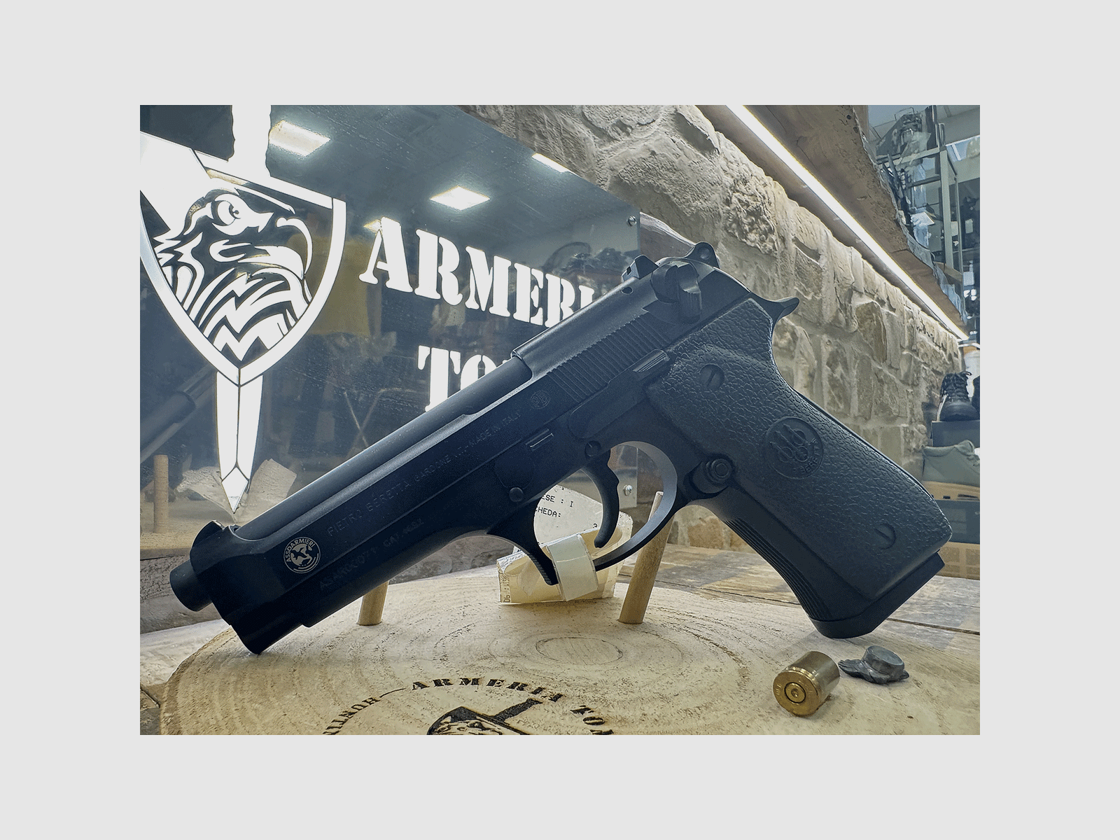 PISTOLA – BERETTA – 98FS cal. 9×21 (EDIZIONE ASSOARMIERI), immagine 1 di 6