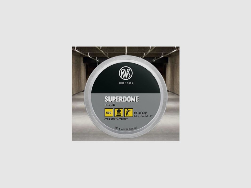 Billes RWS Superdome 4,5mm(.177) Boîte de 500, image 1 sur 2