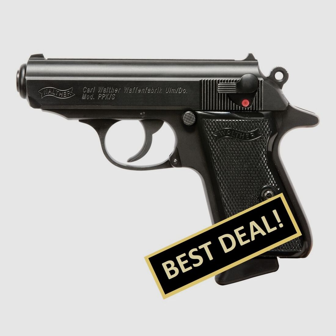 Walther PPK/S - kaliber .22 lfb. pistool