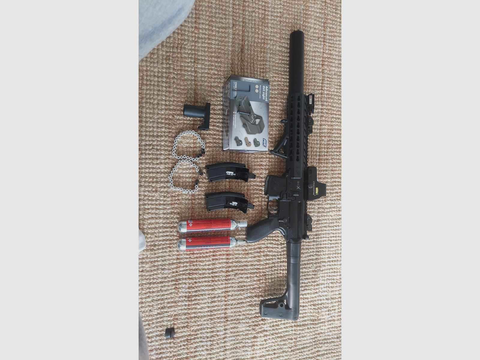 Sig sauer mcx co2 88g bis zu 700fps max