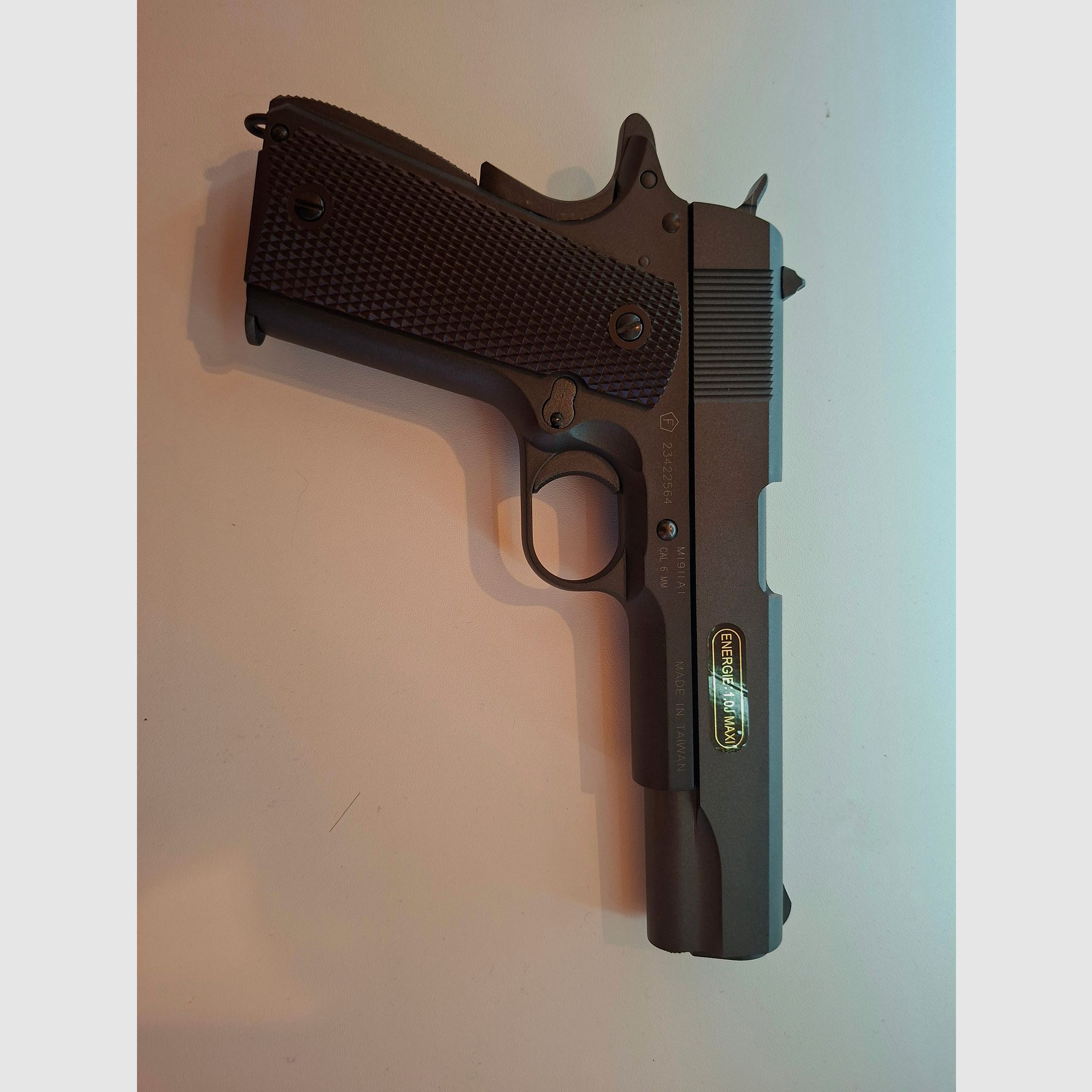KWC Colt 1911 CO2 Blowback Parkerized 6mm, Bild 2 von 6