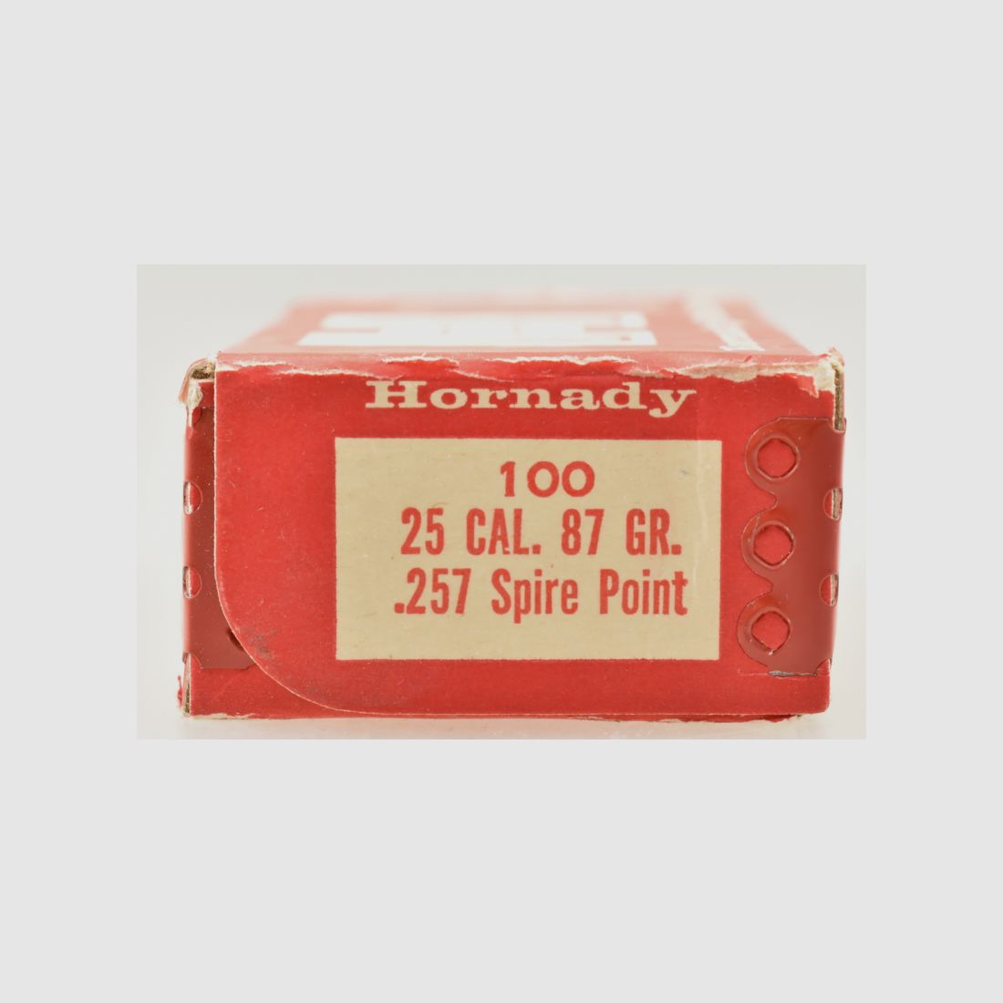 100 Hornady Geschosse .257- 87gr. Spire Point