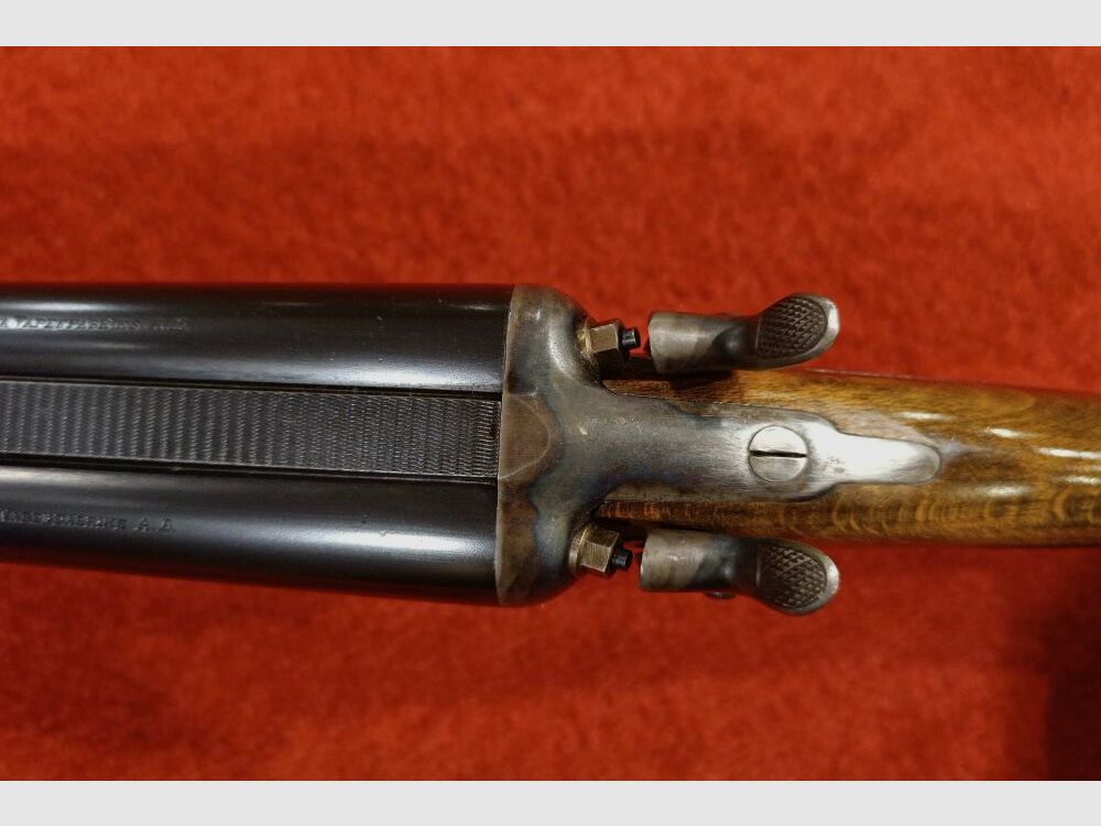 Hahndubbele shotgun Husqvarna Vapenfabriks AB 12/70