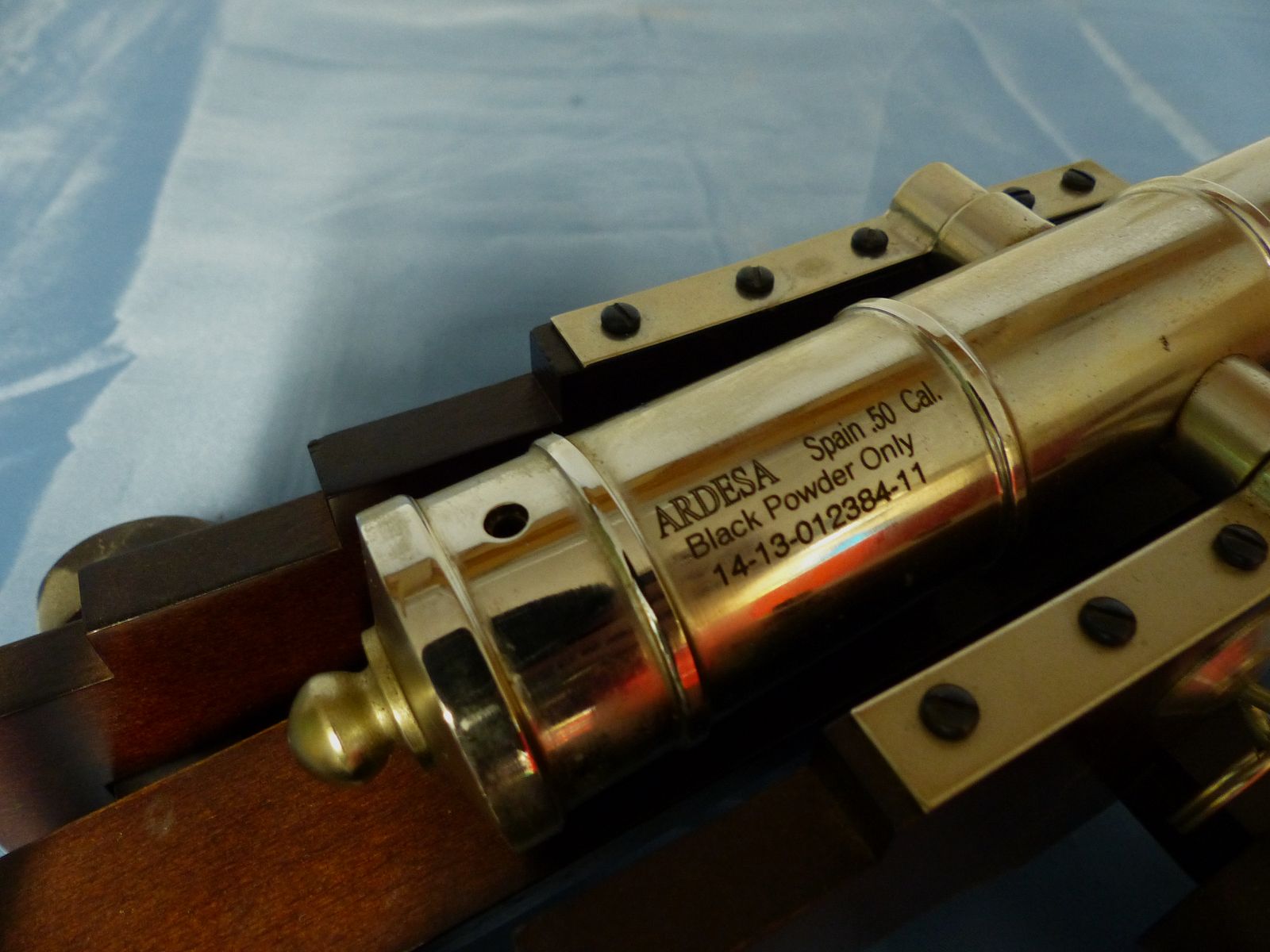 Vorderlader Kanone Ardesa Spanien Cal. .50 Schwarzpulver vintage