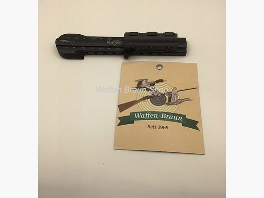 Anschütz 6810-1000 sight line extension, black, for .22 rifles model 1907 to 2013