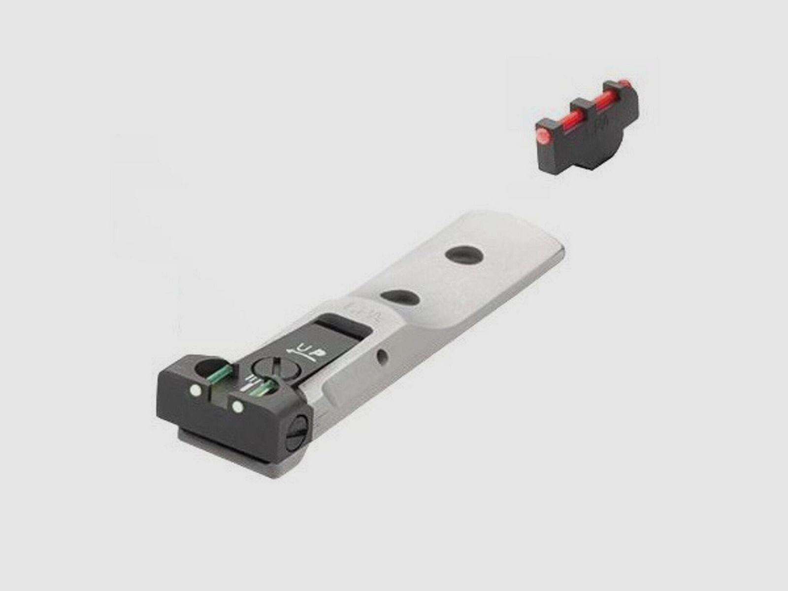 LPA TXT Visierset silber Fiber S&W K/L