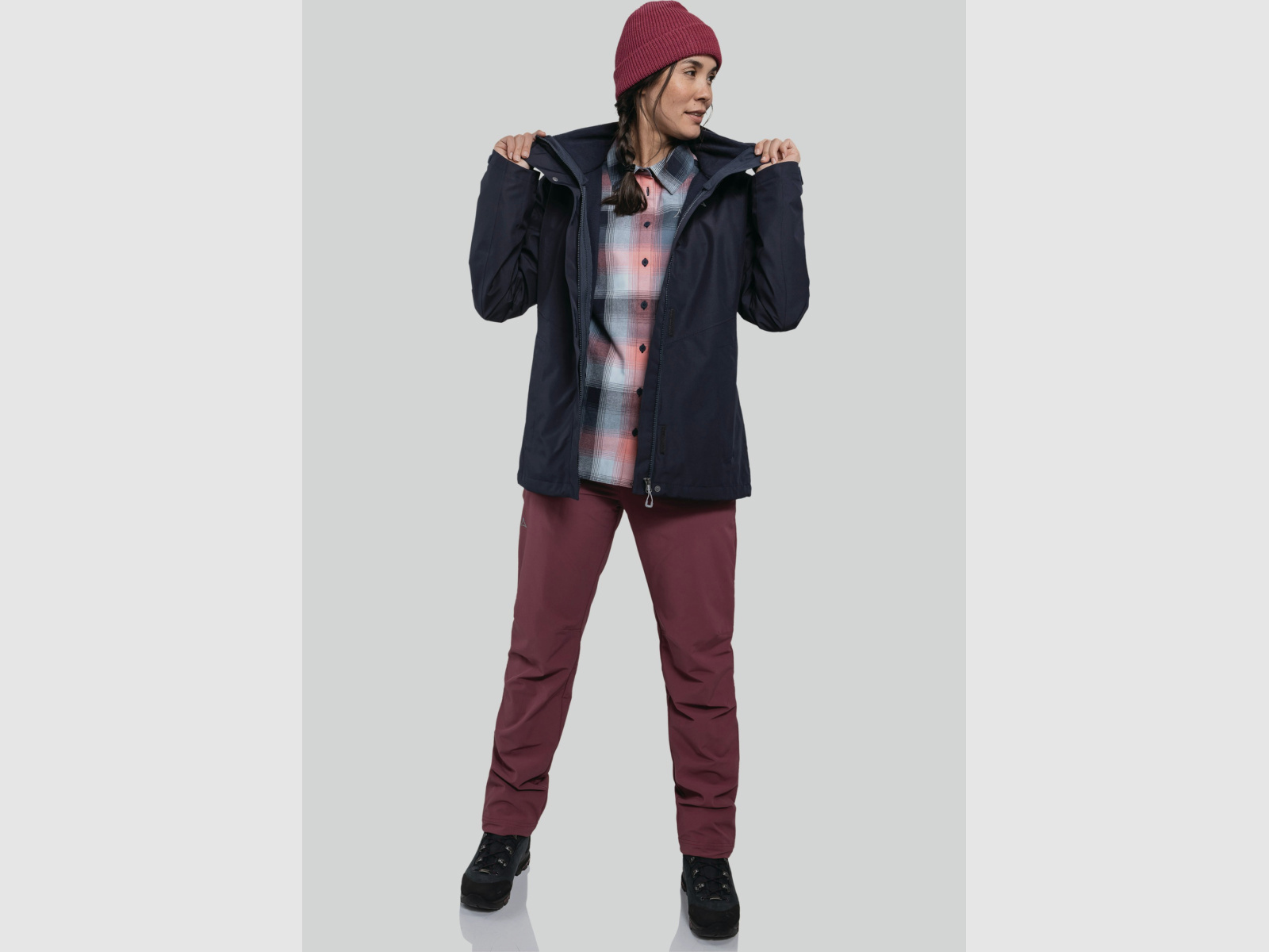 SCHÖFFEL Hiking 3in1 Jacket Style Okere WMS Navy